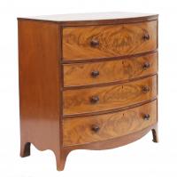 506-ENGLISH VICTORIAN CHEST OF DRAWERS, CIRCA 1830.