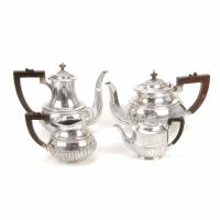 40-PORTUGUESE COFFEE AND TEA SET, EARLY C20th.