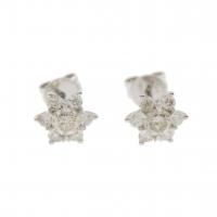 171-DIAMOND STAR EARRINGS. 