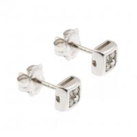 154-PENDIENTES CON DIAMANTES.