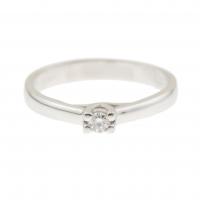 153-DIAMOND SOLITAIRE RING.