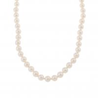 90-LONG PEARL NECKLACE. 