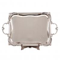 40-IMPERIAL RUSSIAN SILVER TRAY, 1878