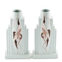 532-PAIR OF ART DECO VASES, CIRCA 1930.