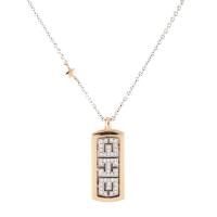 218-WHITE AND ROSE GOLD NECKLACE.
