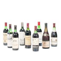 548-LARGE LOT OF VARIOUS WINES.