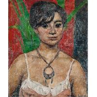 652-JOSEP MARIA MALLOL SUAZO (1910-1986). "YOUNG GIRL".