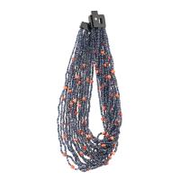23701-COLLAR DE DIECIOCHO HILOS DE IOLITAS.