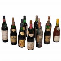 608-LOT OF VARIOUS WINES.