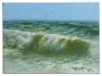 944-JULIO GARCÍA GUTIÉRREZ (1882-1966). "LA OLA".