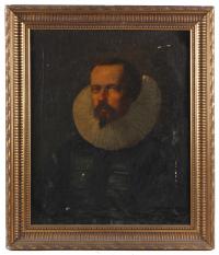 631-19TH CENTURY, SPANISH SCHOOL. "MALE PORTRAIT". 