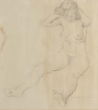 5543-JOSEP MARIA MALLOL SUAZO (1910-1986). "FEMALE NUDE".
