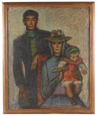 669-ALFRED OPISSO CARDONA (1907-1980). "FAMILIA".