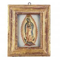 637-ESCUELA VIRREINAL MEXICANA, SIGLO XVIII. "VIRGEN DE GUADALUPE".