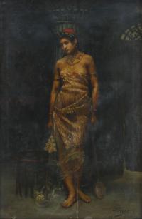 865-JOAQUIM TORRES CANOSA (1855-?). "LA ESCLAVA", 1893.