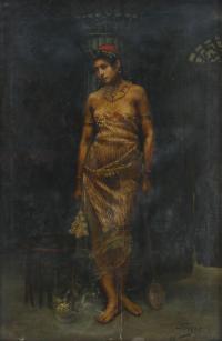 674-JOAQUIM TORRES CANOSA (1855-?). "THE SLAVE", 1893.