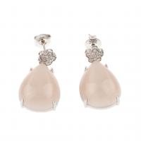 42-QUARTZ EARRINGS.