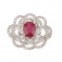 78-RUBY RING.