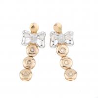 201-DIAMONDS LOOP-SHAPED EARRINGS.