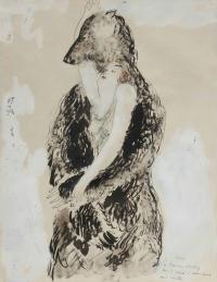 782-PERE PRUNA OCERANS (1904-1977). "GIRL AND BEAR".