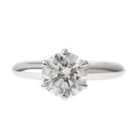 173-TIFFANY SOLITAIRE RING.