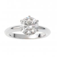 311-TIFFANY SOLITAIRE RING.