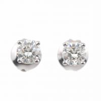 220-PAIR OF STUD EARRINGS.