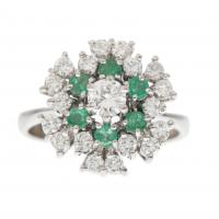 171-COMBINED ROSETTE RING.