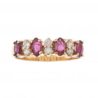 118-RUBIES AND DIAMONDS RING.