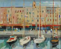 960-JOSEP MARIA PRIM GUYTO (1907-1973). "EMBARCADERO". 