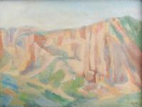 794-SIMÓ BUSOM (1927). "PAISAJE", 1961.