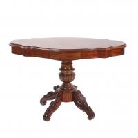 463-VICTORIAN STYLE PEDESTAL TABLE, 20TH CENTURY.