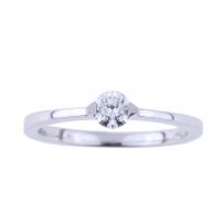 2-SOLITAIRE RING.