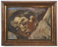 641-FRANCESC GIMENO ARASA (1858-1927). "SLEEPING CHILD".