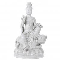 209-CHINESE SCHOOL, FIRST QUARTER 20TH CENTURY. "GUANYIN SITTING ON FO DOG".