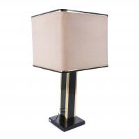 256-AFTER A MODEL BY WILLY RIZZO (1928-2013) ITALIAN TABLE LAMP, MID 20TH CENTURY.