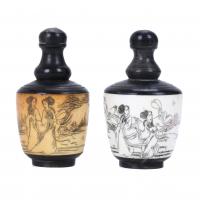 223-TWO CHINESE SNUFF BOTTLES, EARLY DECADES 20TH CENTURY.