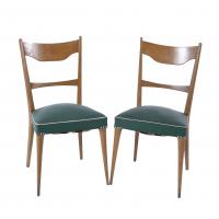 289-PAIR OF NORDIC CHAIRS, CIRCA 1970.