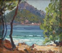785-JOAQUIM TERRUELLA MATILLA (1891-1957). "SEASCAPE".