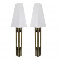 307-WILLO RIZZO (1928-2013). TWO FLOOR LAMPS.
