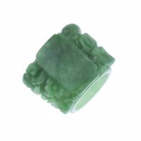 17-LARGE IMPERIAL JADE RING.