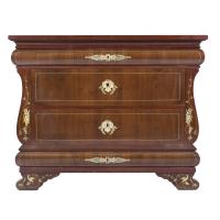 17664-SPANISH ELIZABETHAN STYLE SMALL CHEST OF DRAWERS, MID 20TH CENTURY.