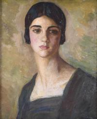 646-JOAN CARDONA i LLADÓS (1877 - 1957). "A GIRL".