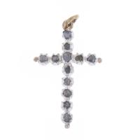 93-19TH CENTURY CROSS PENDANT.