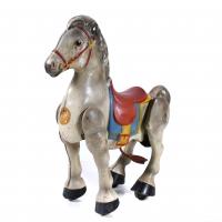 569-ENGLISH MOBO TOY HORSE, 1940-1950.