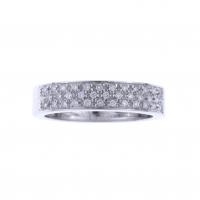 34-DIAMONDS ETERNITY RING.