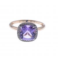 47-AMETHYST RING.