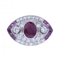 62-ART DECO STYLE RING