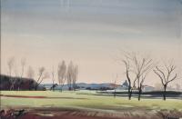 17672-FREDERIC LLOVERAS HERRERA (1912-1983). "COUNTRYSIDE VIEW".