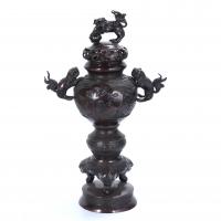 241-CHINESE CENSER, SECOND HALF OF THE 20TH CENTURY.